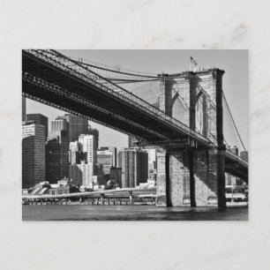 Carte Postale Brooklyn Bridge New York City
