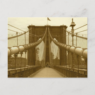 Carte postale Brooklyn Bridge - New York City