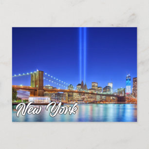 Carte Postale Brooklyn Bridge, New York, États-Unis