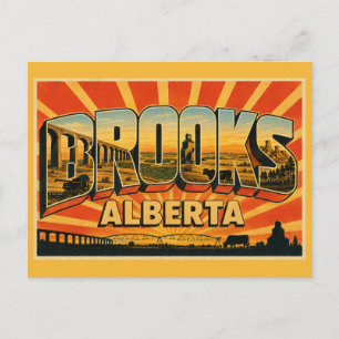 Carte Postale Brooks Alberta Agriculture Diversifiée