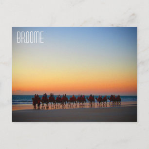 Carte Postale broome de plage de câble