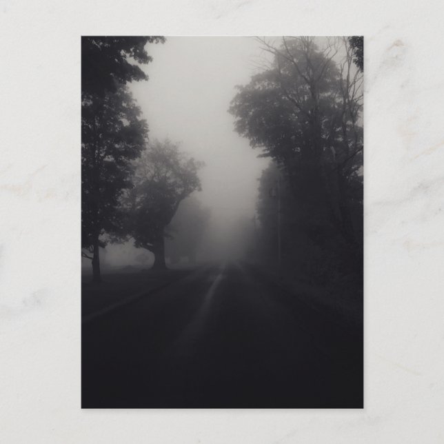 Carte Postale brouillard du pays (Devant)