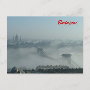 Carte Postale Brouillard sur le Danube
