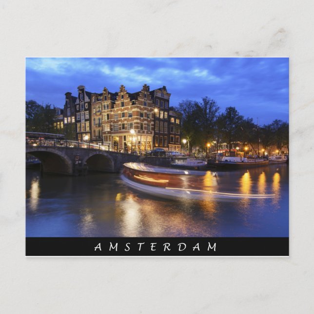 Carte postale Brouwersgracht (Devant)