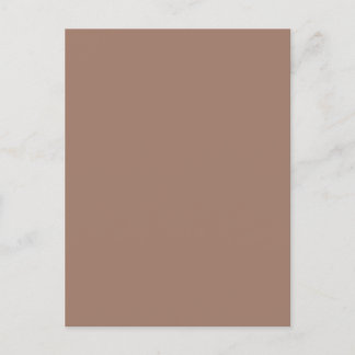 Carte postale Brown de Terre minimaliste