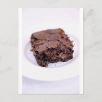 Carte Postale Brownie Savoureux