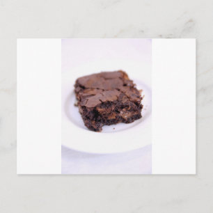 Carte Postale Brownie Savoureux