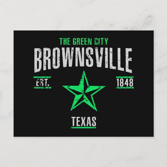 Carte Postale Brownsville (Devant)