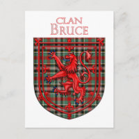 Bruce de Kinnaird Tartan Scottish Plaid