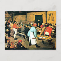 Bruegel l'Ancien paysan Mariage-1568