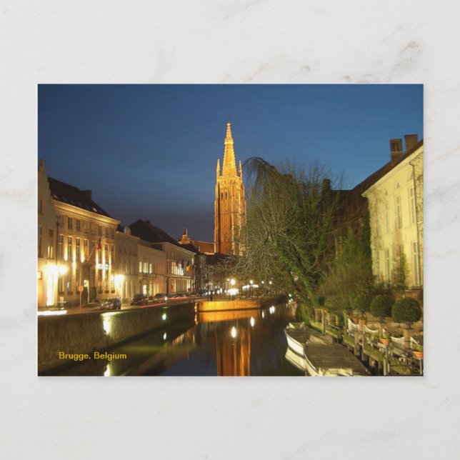 Carte Postale Brugge (Bruges), Belgique (Devant)