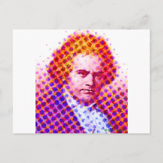 Carte Postale Bruit Beethoven (Devant)