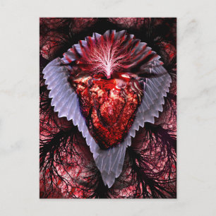 Carte Postale Brûler le coeur