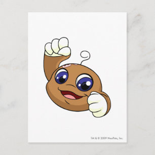 Carte Postale Brun de Kiko