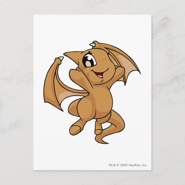 Carte Postale Brun de Shoyru (Devant)