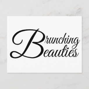 Carte Postale Brunch Beautés