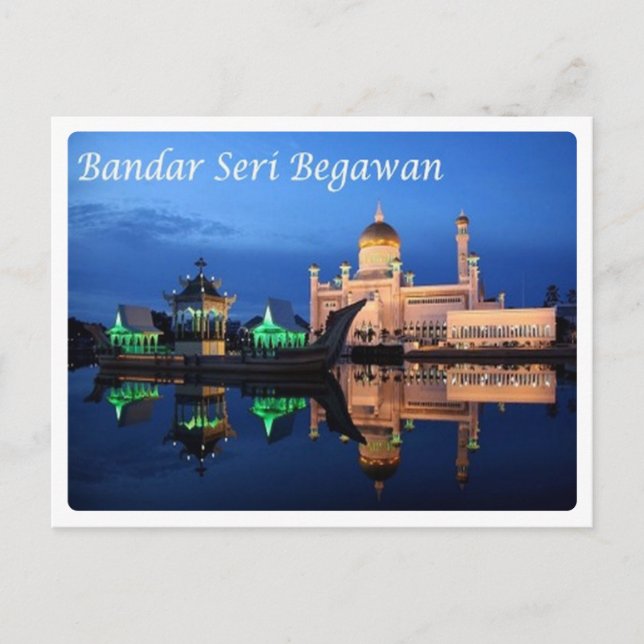Carte Postale Brunei - Bandar  Seri Begawan - (Devant)