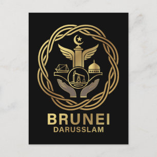 Carte Postale Brunei Darusslam Asie du Sud-Est