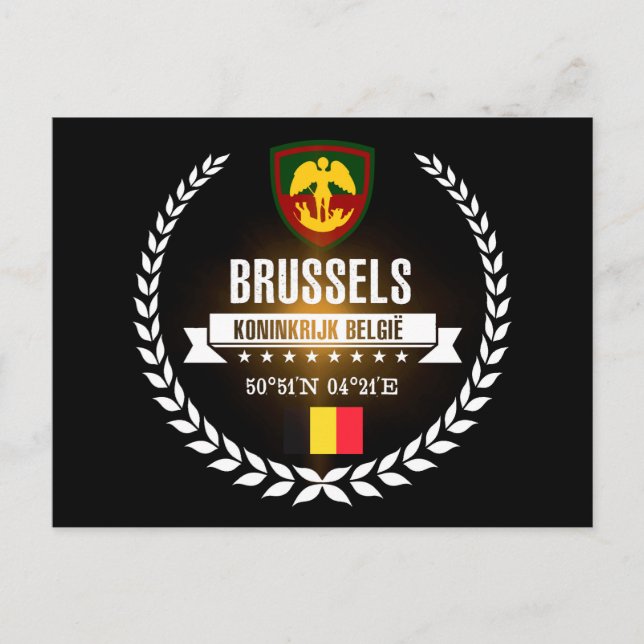 Carte Postale Bruxelles (Devant)
