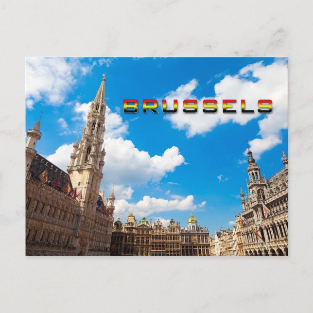 Carte Postale Bruxelles 01D (Devant)