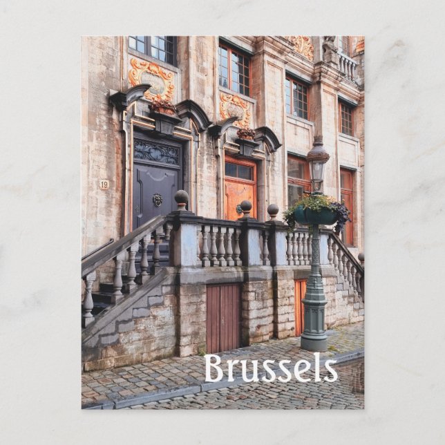 Carte Postale Bruxelles Belgique (Devant)