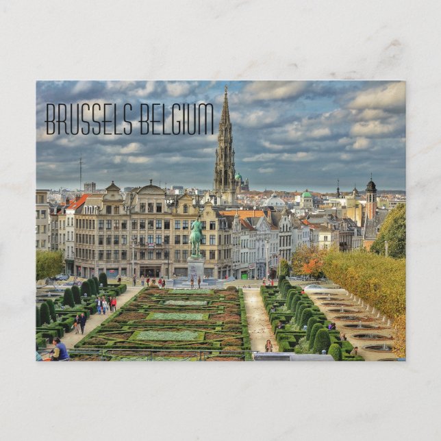 Carte Postale Bruxelles, Belgique (Devant)