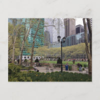 Bryant Park New York City Manhattan Springtime