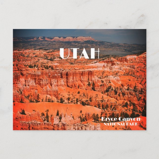 Carte Postale Bryce Canyon, Ut (Devant)