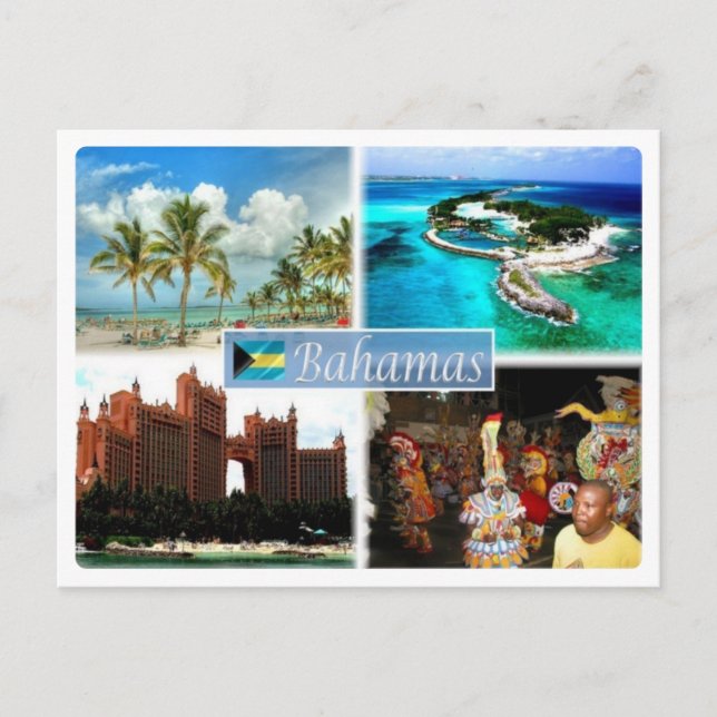 Carte Postale BS Bahamas - (Devant)