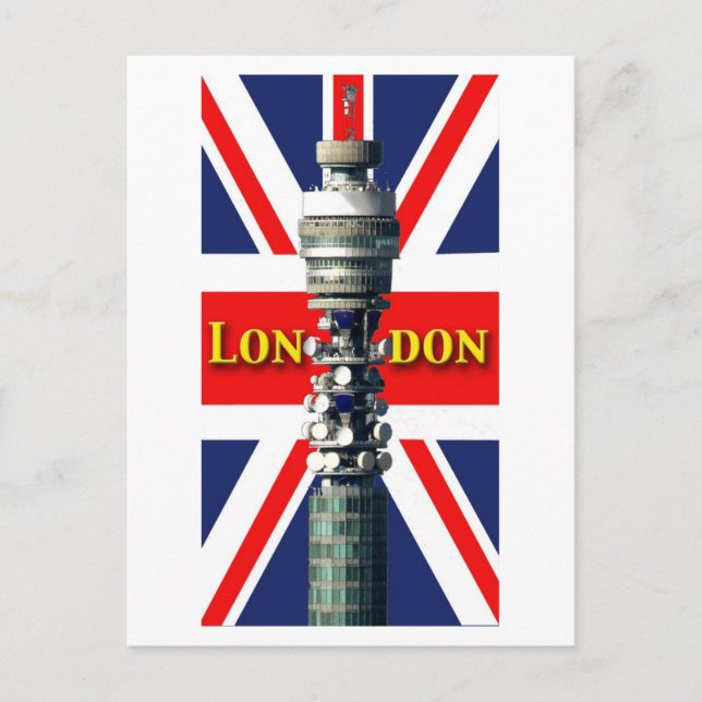 Carte Postale BT Tower London (Devant)
