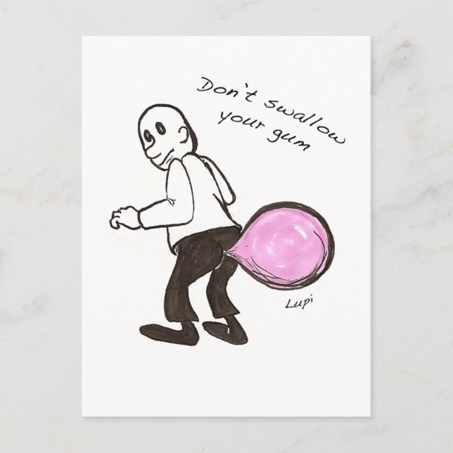 Carte postale Bubble Butt (Devant)