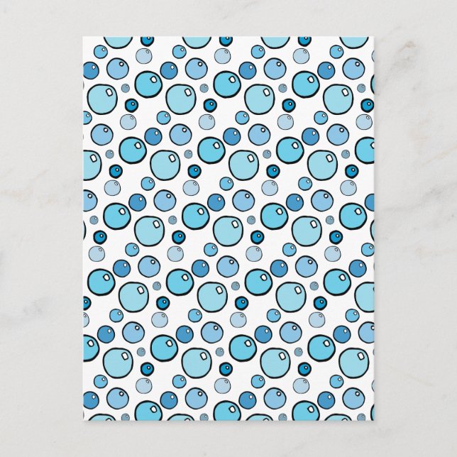 Carte Postale Bubbles (Devant)