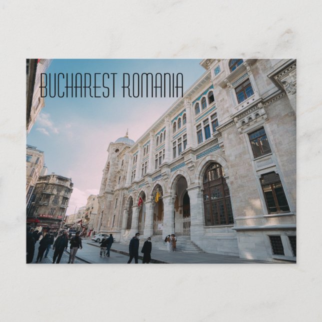 Carte postale Bucarest Roumanie (Devant)
