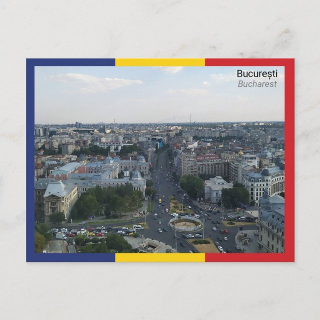 Carte Postale Bucarest - Roumanie (Devant)