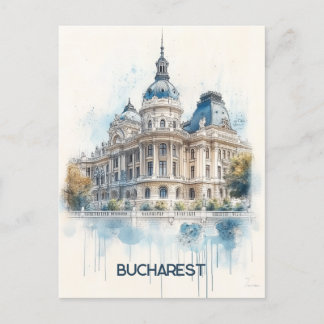 Carte Postale Bucarest Roumanie Voyage