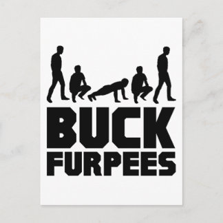 Carte Postale Buck Furpees — Burpees Fitness