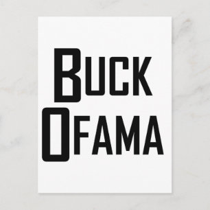 Carte Postale Buck Ofama
