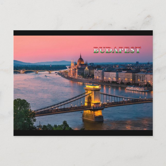 Carte Postale Budapest 002B (Devant)