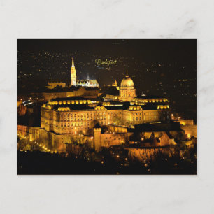 Carte Postale Budapest at Night