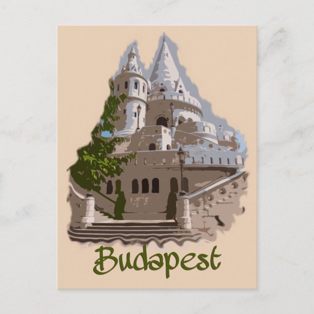 Carte Postale Budapest : Bastion des Pêcheurs (Devant)