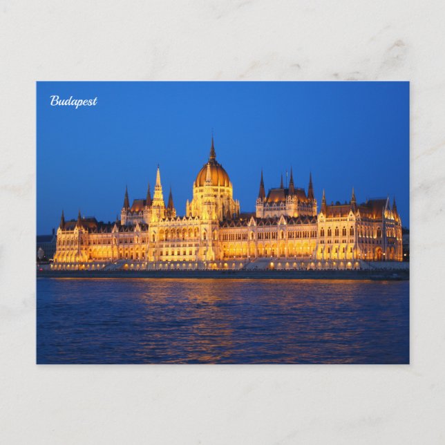 Carte Postale Budapest Hongrie (Devant)