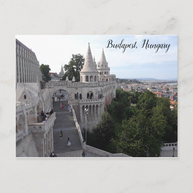 Carte Postale Budapest, Hongrie (Devant)