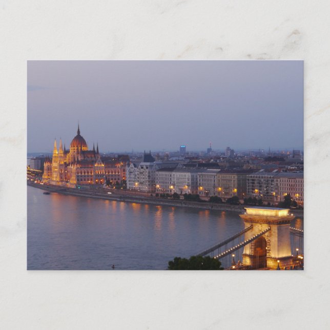 Carte Postale Budapest, Hongrie (Devant)