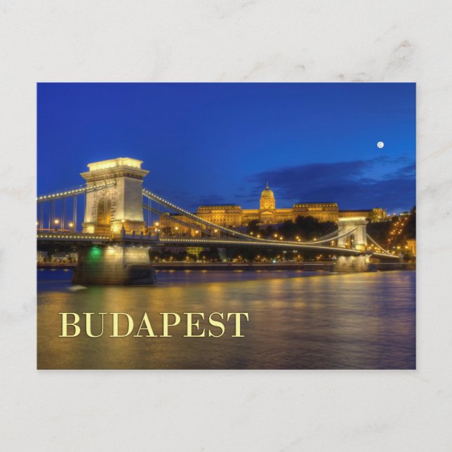 Carte Postale Budapest, Hongrie (Devant)