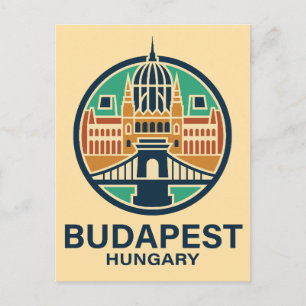 Carte Postale Budapest Hongrie Europe
