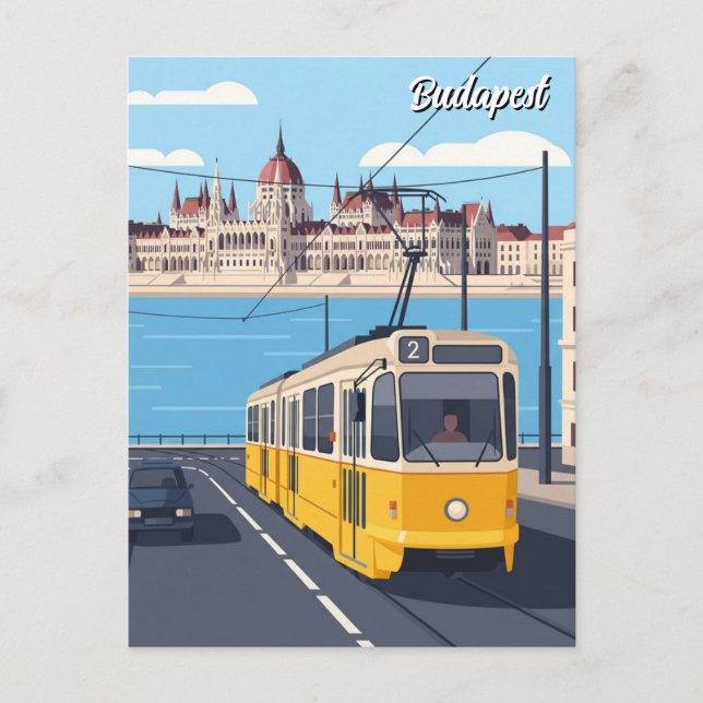 Carte Postale Budapest Hongrie Parlement Voyages (Devant)
