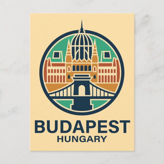 Carte Postale Budapest Hungary Europe (Devant)