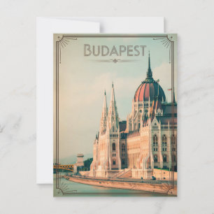 Carte Postale Budapest vintage