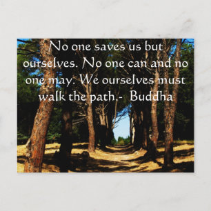 Carte Postale Buddha Path