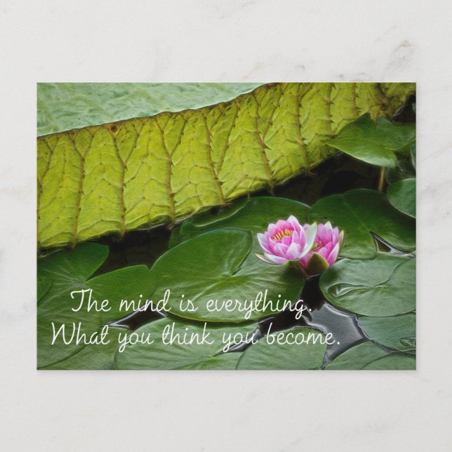 Carte Postale Buddha Quote (Devant)